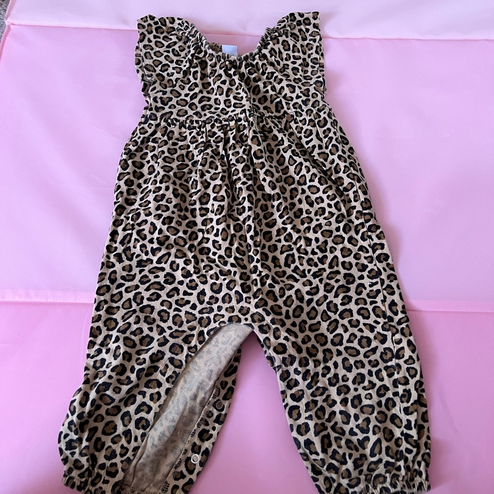 Leopard / cheetah jumpsuit old navy